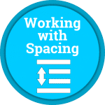 spacing